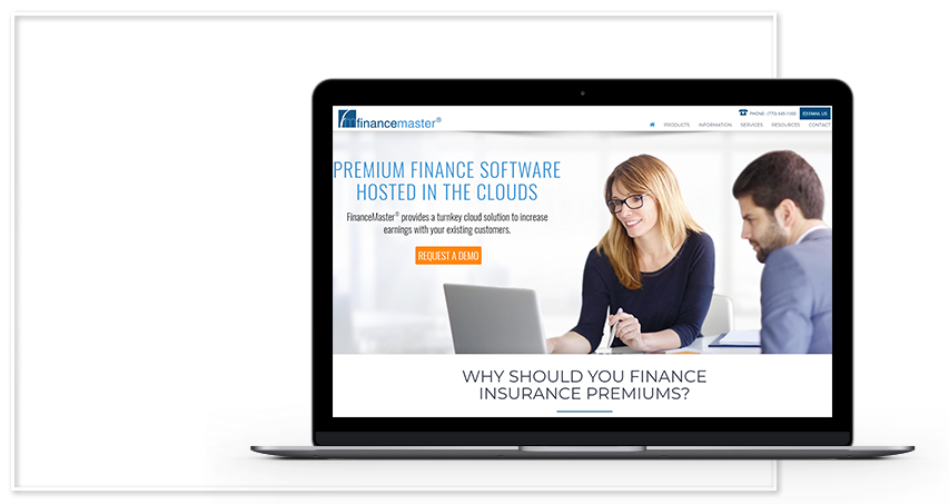 Financing Software Website Design