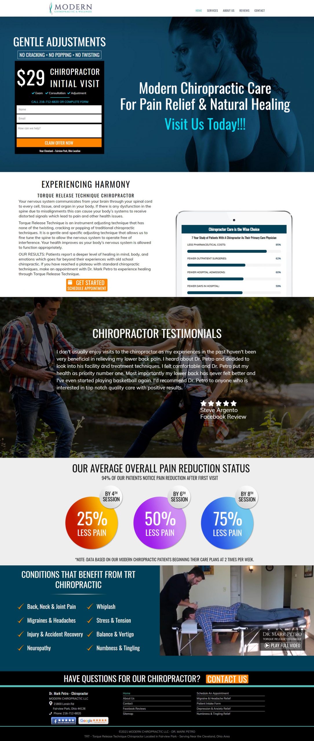 chiropractor-website-design